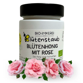♥ BIO-Blütenhonig mit ROSE ♥