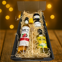 ♥ Geschenkkarton  (L), mit feinstem BIO-Honig ♥