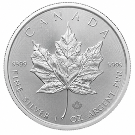 1 oz Silbermünze Maple Leaf | Silber | Anlagemünze