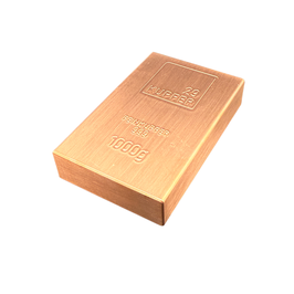 1 kg Kupferbarren "Kupfer29" – 999 Feinkupfer