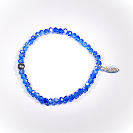 Palermo armband fel blauw