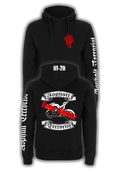 ASPHALT TERRORIST HOODIE MIT EIGENEM MOTIV