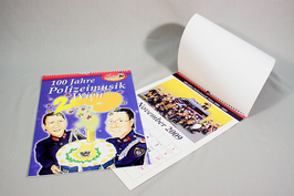 Polizeimusik Wien – Karikaturenkalender