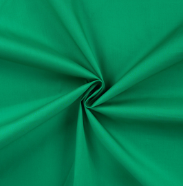 Popeline, Webware uni grasgrün