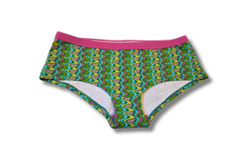 Damen-Hipster "Retro Waves", MoodySous, Größe 44