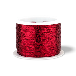 Beilaufgarn GLITZER rot 1.000m - Woolly Hugs