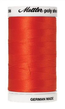 Stickgarn POLY SHEEN red pepper, Fb. 1304, 800 m - Mettler