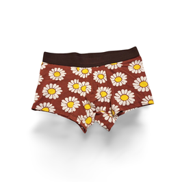 Bio-Herren-Boxershorts "Margariten", Unterhose für Männer, MoodySous