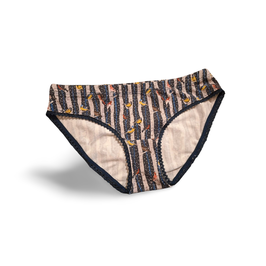 MoodySous Bio-Damen-Slip "Vogelwald", Größe 38