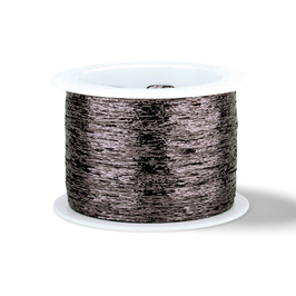 Beilaufgarn GLITZER graphit 1.000m - Woolly Hugs