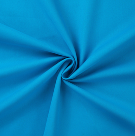 Baumwollstoff, Webware uni aqua