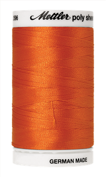 Stickgarn POLY SHEEN pumpkin, Fb. 1102, 800 m - Mettler