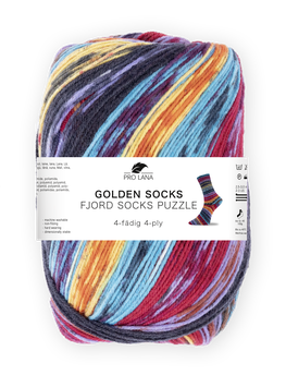 Sockenwolle Fjord Socks Puzzle, Farbe 80 - Pro Lana