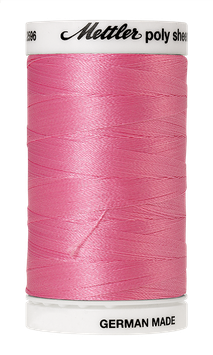 Stickgarn POLY SHEEN azalea, Fb. 2560, 800 m - Mettler