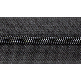 1 m Endlos-Reißverschluss Kunststoffzähnchen, 30 mm, inkl. 3 Schieber - schwarz