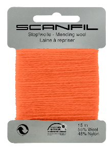 Stopfwolle orange, Farbe 93, 15 m - Scanfil