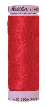 SILK-FINISH COTTON 50 poinsettia, Fb. 102, 150 m - Mettler