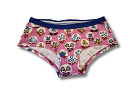 Damen-Hipster "Retro Flowers pink", MoodySous, Größe 36