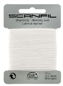 Stopfwolle weiß, Farbe 2, 15 m - Scanfil