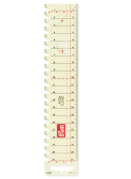 Bügelhandmaß, transparent, 21 cm - Prym