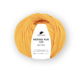 Merino Pur 125 Retro mango meliert, Farbe 122 - Pro Lana