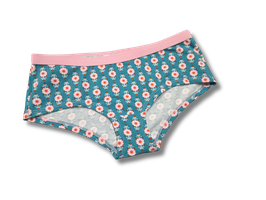 Damen-Hipster "Retroflowers", MoodySous, Größe 38