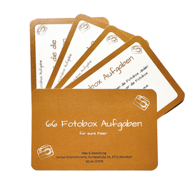 66 Fotoaufgaben für die Fotobox