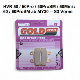 Goldfren Bremsbeläge S3 Vorne & Hinten (Auswahl nötig)