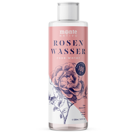 Rosenwasser MonteNativo 200ml - 100% natürlich, echtes Rosenwasser, Natural Rose Water