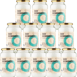 Bio Kokosöl CocoNativo - 12 x 1000 ml (1L)