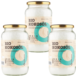 Bio Kokosöl CocoNativo - 3 x 1000 ml (3L)