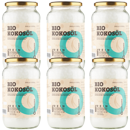 Bio Kokosöl CocoNativo  - 6 x 1000 ml (1L)