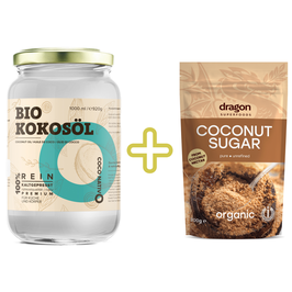 Black Friday Bio Kokosöl CocoNativo 1000ml + Kokosblütenzucker 200g