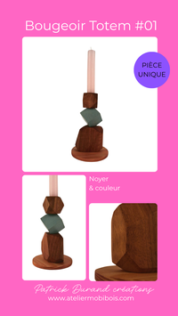 Bougeoir Totem #01