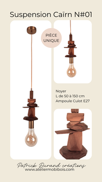 Lampe suspension N#01