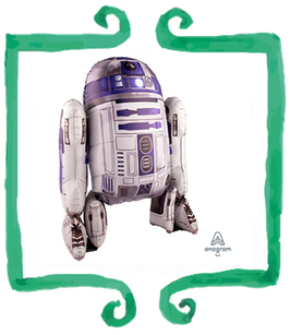 Palloncino Airwalker Star Wars R2D2 - 86 x 96 cm