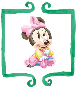 Palloncino mylar Baby Minnie - SuperShape