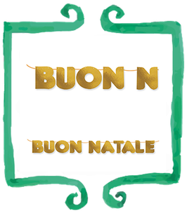 Festone Buon Natale oro - 6 mt