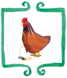 Palloncino Gallina - Airwalker