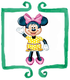 Palloncino Airwalker Minnie - 137 x 96cm