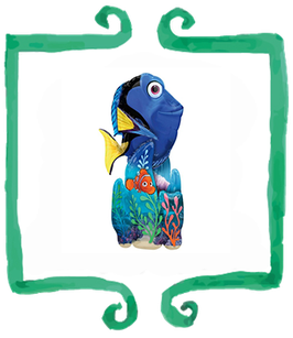 Palloncino Airwalker Dory - 139 x 78 cm