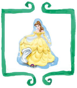 Palloncino mylar Belle - SuperShape