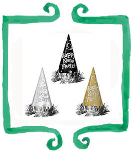 Cappello a punta Happy New Year!