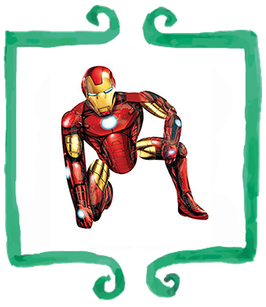 Palloncino Airwalker Iron Man - 116 cm
