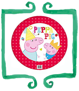 Palloncino mylar Peppa Pig 18"/45cm