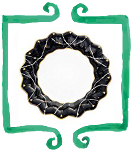 Piatto Fondo Merry Chic - 24 cm 8 pezzi