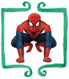 Palloncino Airwalker Spiderman - 91 x 91 cm
