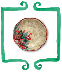 Piatti Fondi Agrifoglio - 24 cm 10 pezzi