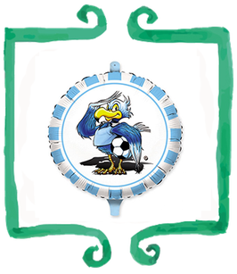 Palloncino Mylar Aquila della Lazio
