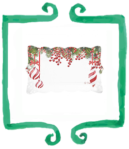 Vassoio Pretty Christmas - 4 pezzi 30 x 18 cm